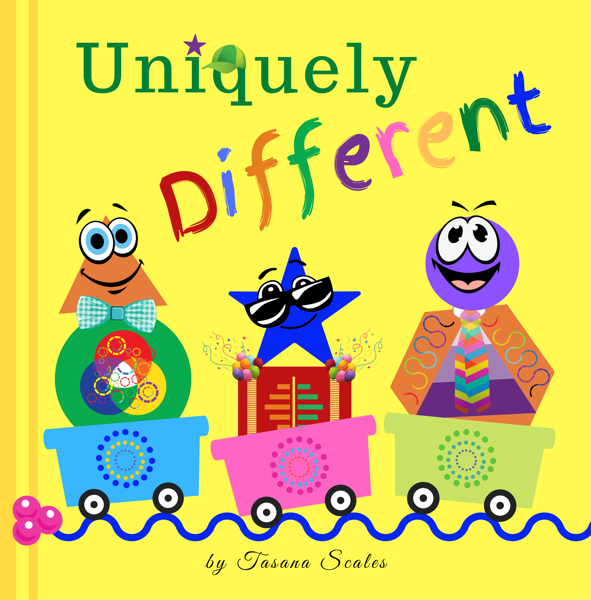 Cover of Uniquely Different by Tasana Scales